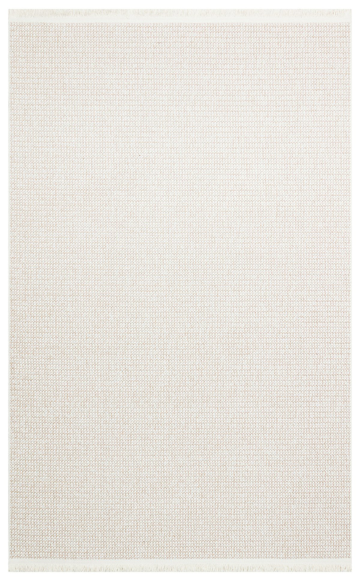 MOTTO MOT PLAIN BEIGE  Yumuşak Tuşeli Örgü Dokuma Modern Makine Halısı