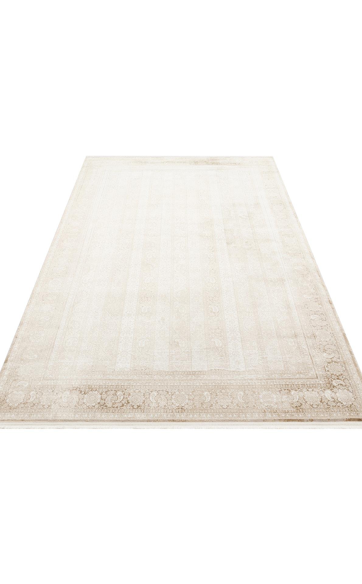 PADONA PDN 01 BEIGE  Extra Yumuşak Dokulu Sık Dokuma Modern Desenlere Sahip Şık Salon Halısı