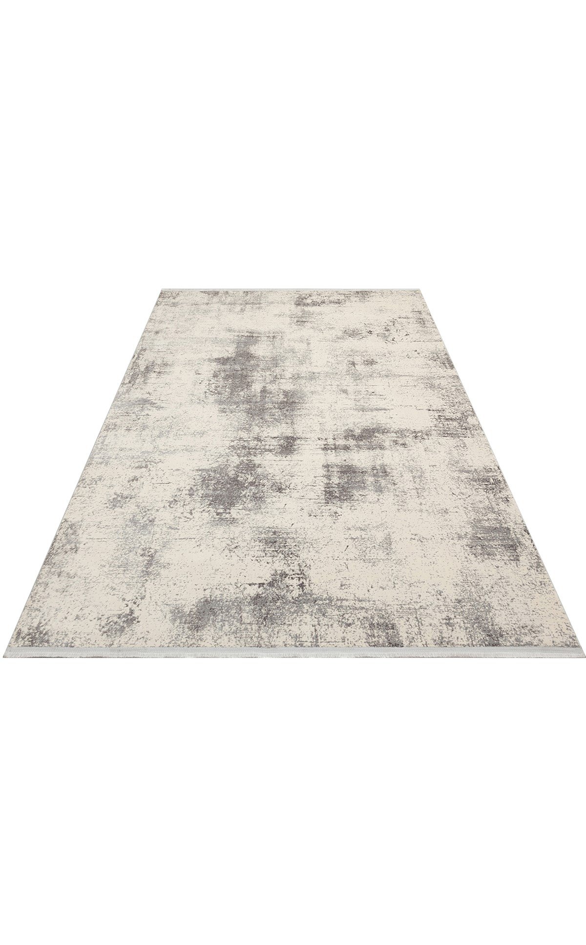 PALAZZO PLZ 01 CREAM GREY  Kolay Kullanımlı Yumuşak Tuşeli Sık Dokuma Modern Halı
