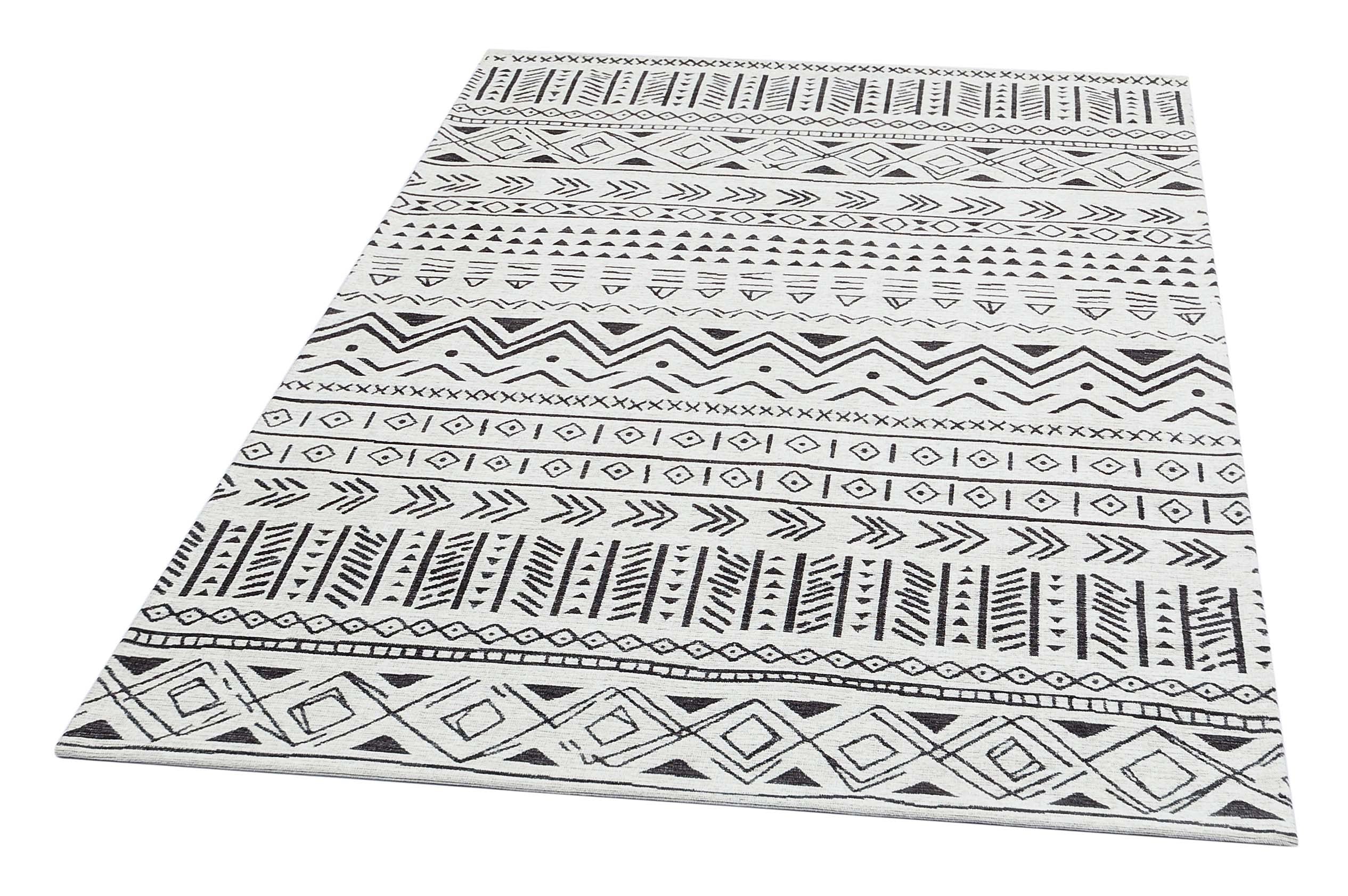 PALMA PM 02 GREY D.GREY  Hav Toz Vermez Modern Dokuma Kilim
