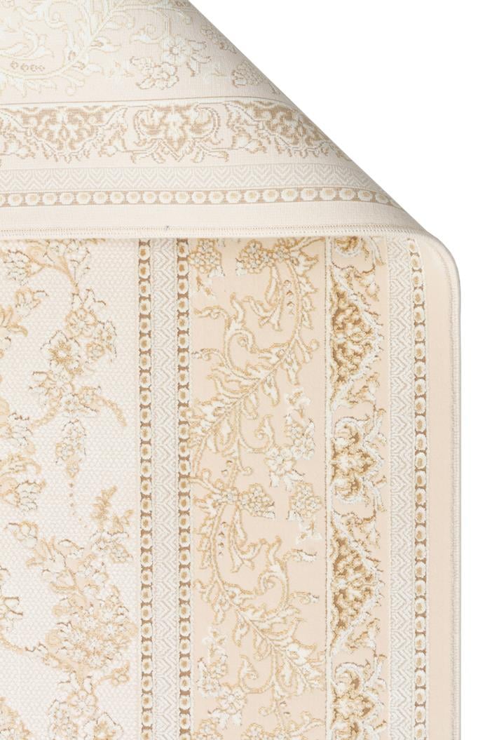 PALMIRA PLM 09 CREAM GOLD  Yüksek Kaliteli Sık Dokuma Modern Salon Halısı