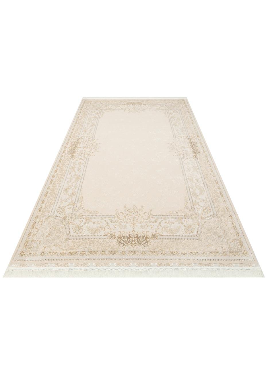 PALMIRA PLM 09 CREAM GOLD  Yüksek Kaliteli Sık Dokuma Modern Salon Halısı