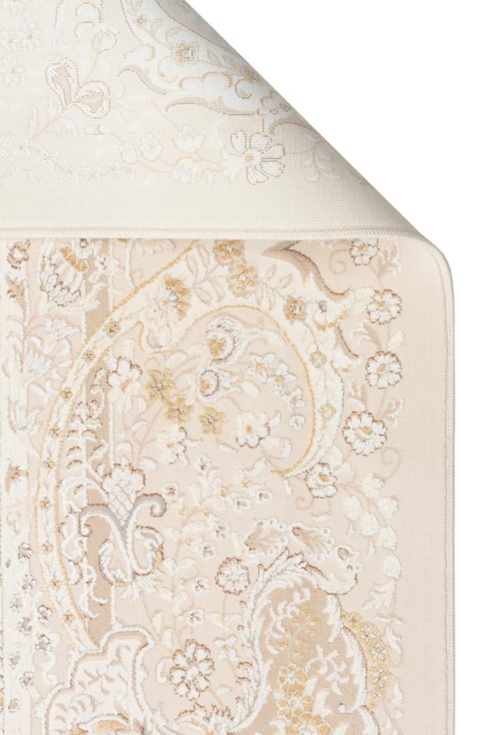 PALMIRA PLM 10 CREAM GOLD  Yüksek Kaliteli Sık Dokuma Modern Salon Halısı