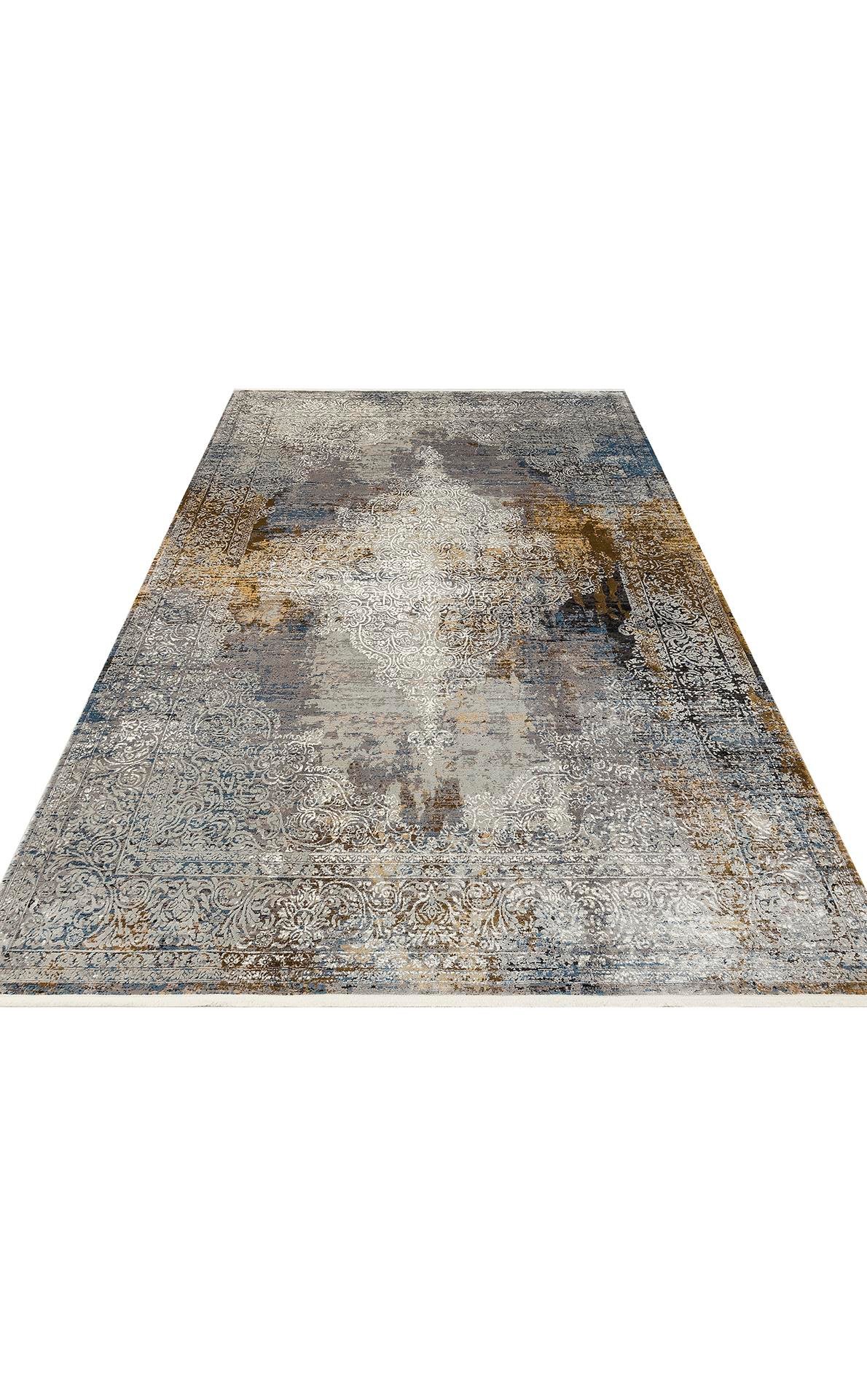 PALMIRA XW PLM 04 GREY XW  Yüksek Kaliteli Sık Dokuma Modern Salon Halısı