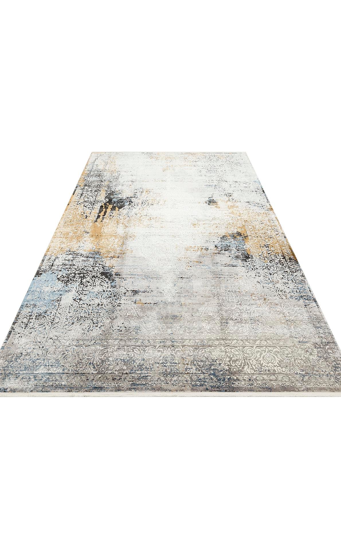 PALMIRA XW PLM 04 GREY XW  Yüksek Kaliteli Sık Dokuma Modern Salon Halısı
