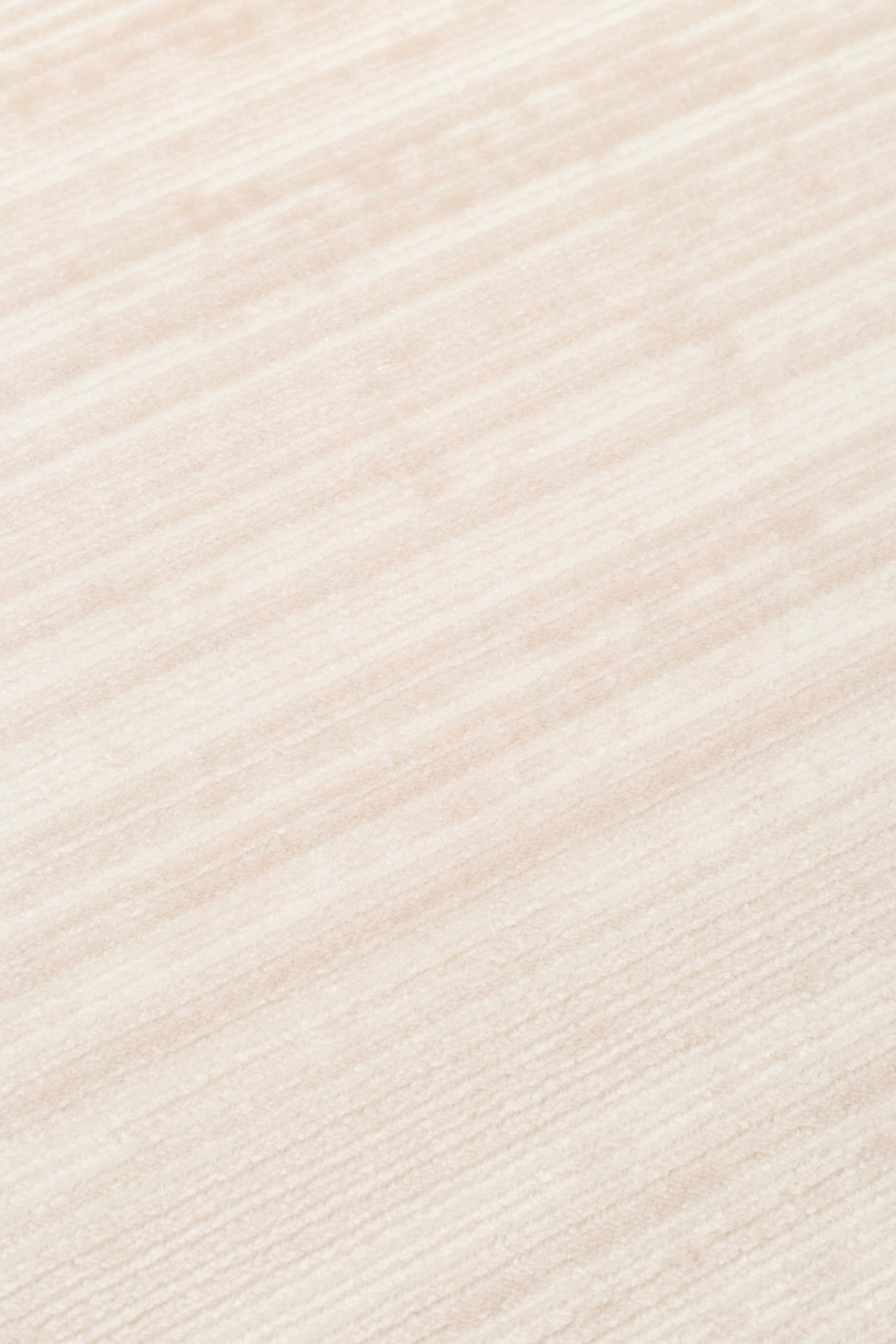 PERA PERA 02 BEIGE  Yıkanabilir Modern Desenli Kaymaz Tabanlı Akrilik Makine Halısı