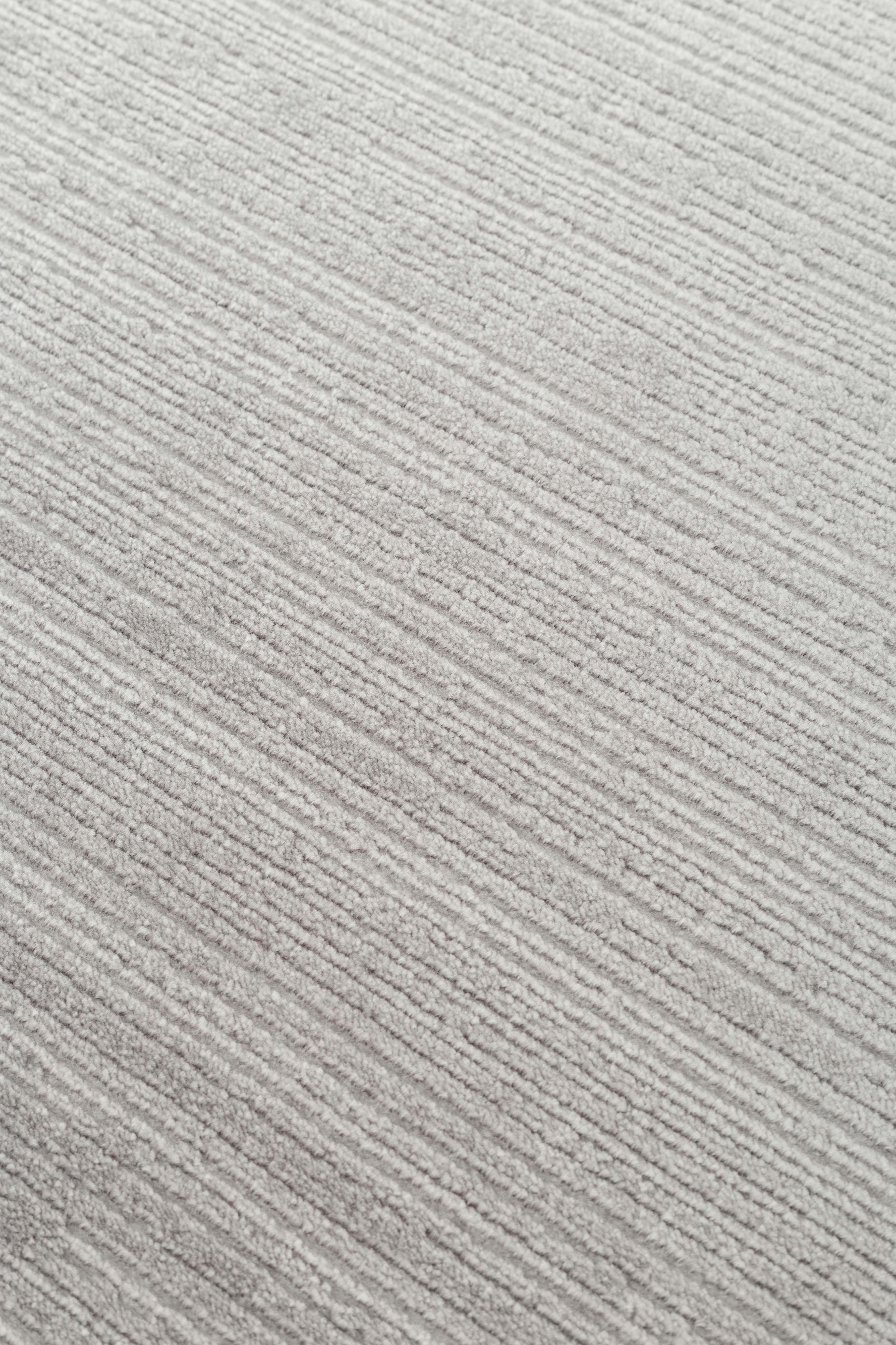 PERA PERA 02 D.GREY  Yıkanabilir Modern Desenli Kaymaz Tabanlı Akrilik Makine Halısı