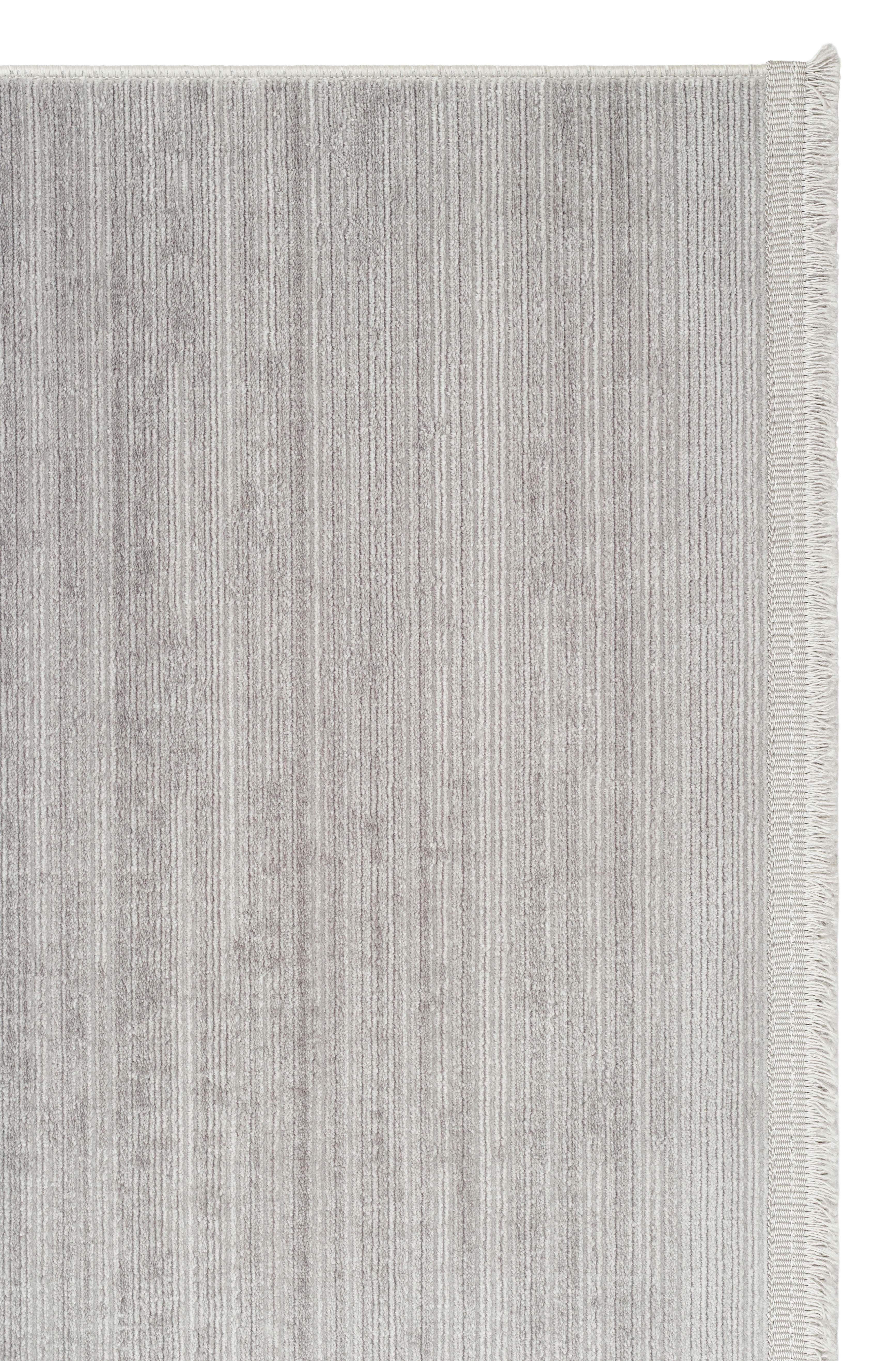 PERA PERA 02 D.GREY  Yıkanabilir Modern Desenli Kaymaz Tabanlı Akrilik Makine Halısı