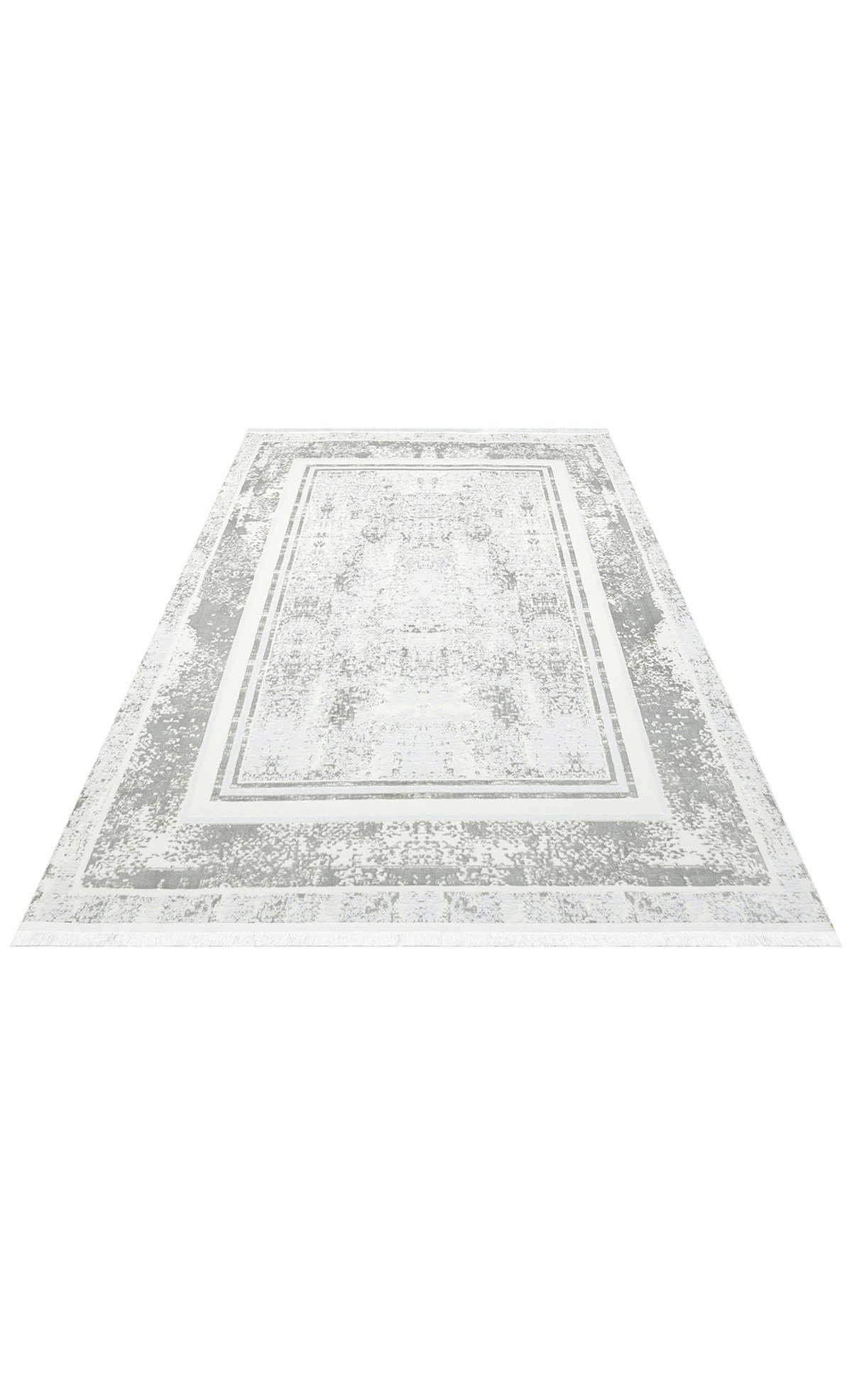 SATEEN ST 17 SILVER XW  Hav Toz Vermez Yıkanabilir Kaymaz İnce Dokuma Modern Halı