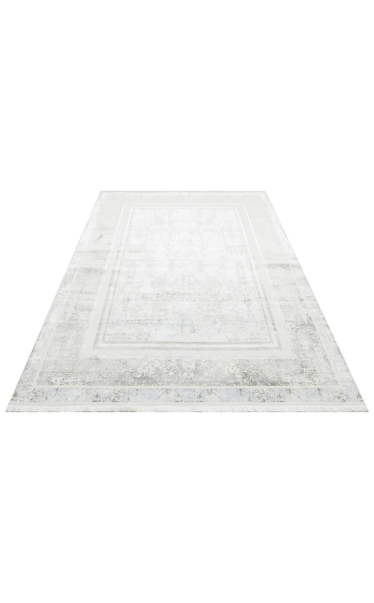 SATEEN ST 17 SILVER XW  Hav Toz Vermez Yıkanabilir Kaymaz İnce Dokuma Modern Halı