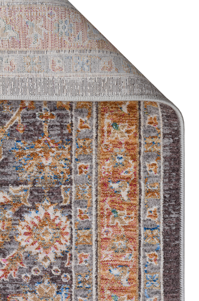 SOFIA SOF 01 MULTY Renkli El Dokuma Uşak Halı Desenlerine Sahip Makine Halısı