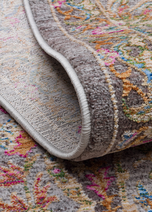 SOFIA SOF 03 MULTY Renkli El Dokuma Uşak Halı Desenlerine Sahip Makine Halısı