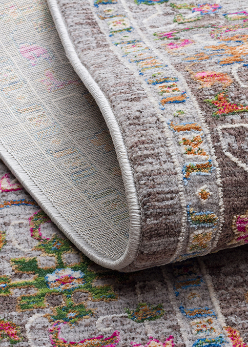 SOFIA SOF 04 MULTY Renkli El Dokuma Uşak Halı Desenlerine Sahip Makine Halısı