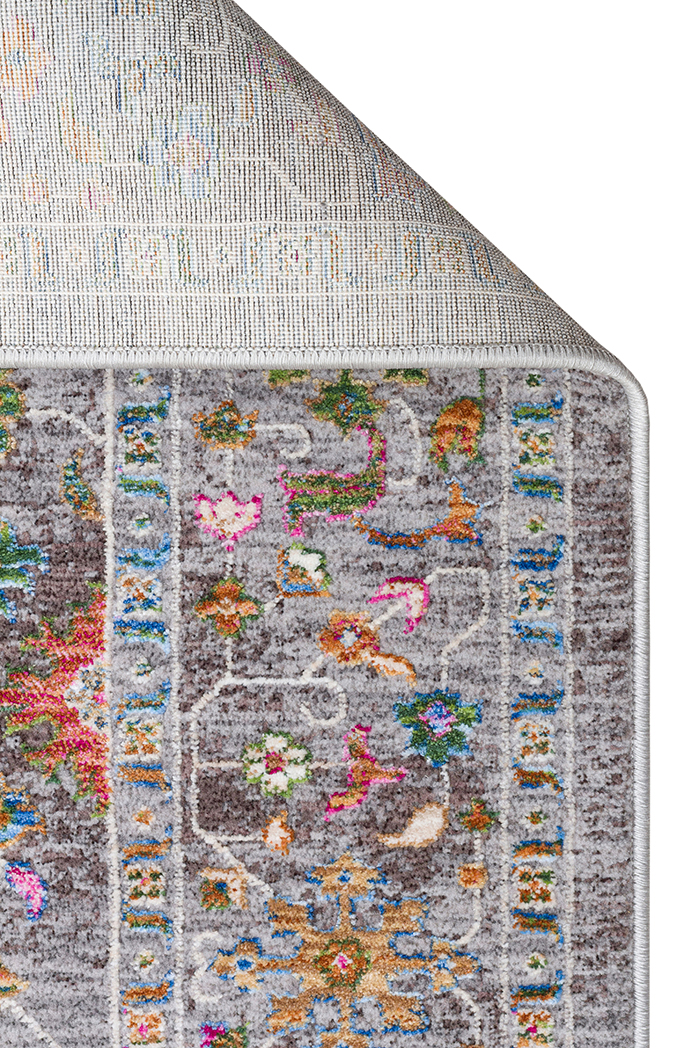 SOFIA SOF 04 MULTY Renkli El Dokuma Uşak Halı Desenlerine Sahip Makine Halısı