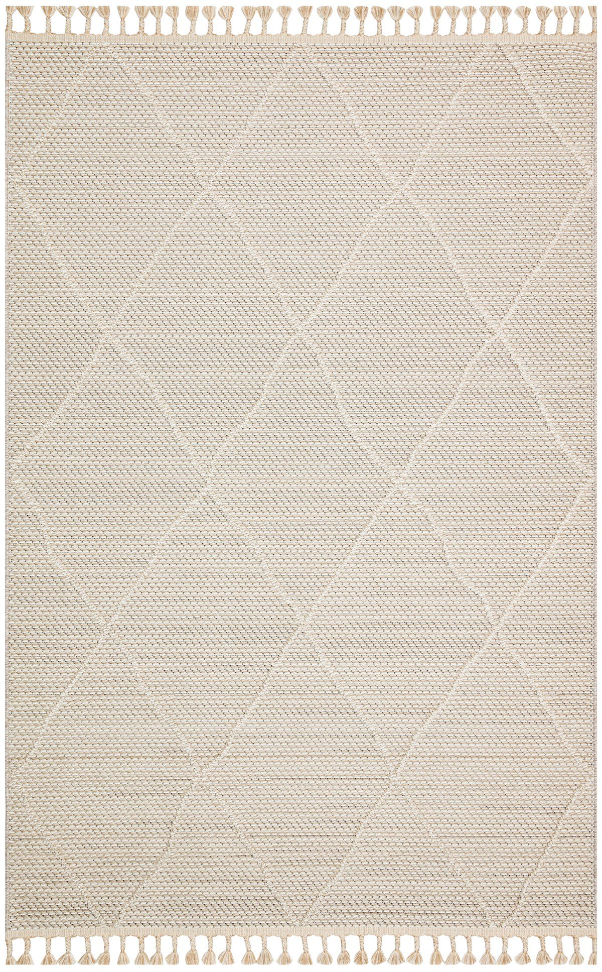 SOHO SH 02 BEIGE  Hav Toz Vermez Hasır Dokuma Modern Makine Halısı