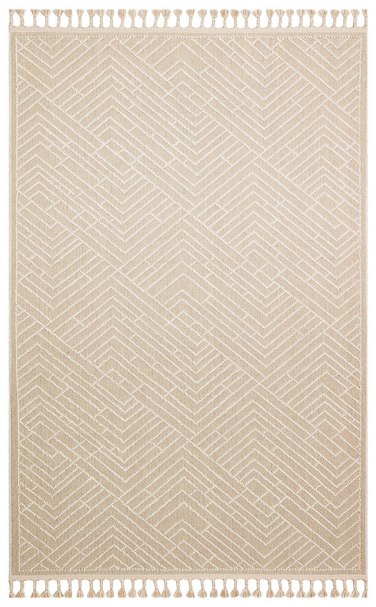 SOHO SH 12 BEIGE  Hav Toz Vermez Hasır Dokuma Modern Makine Halısı