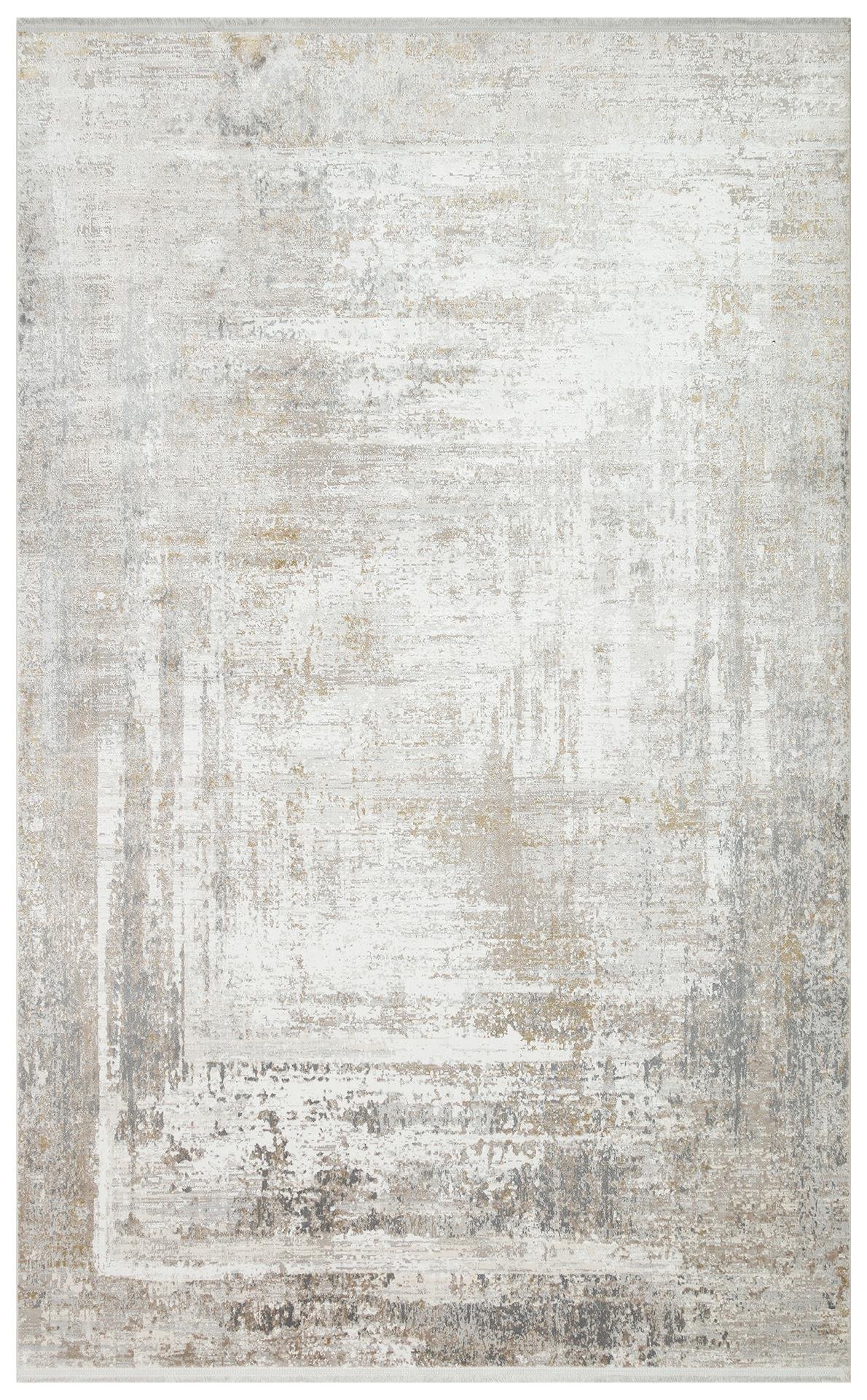 ZURICH ZRH 08 CREAM BEIGE  Akrilik ve Polyester İle Üretilen Şık Salon Halısı