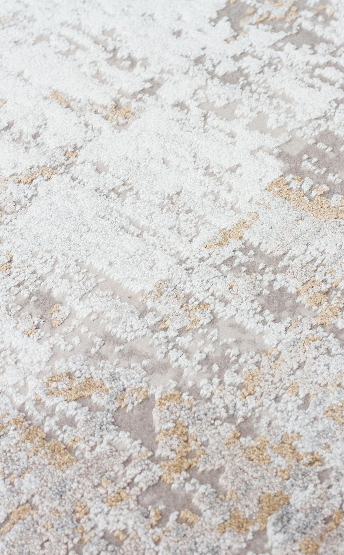 ZURICH ZRH 08 CREAM BEIGE  Akrilik ve Polyester İle Üretilen Şık Salon Halısı