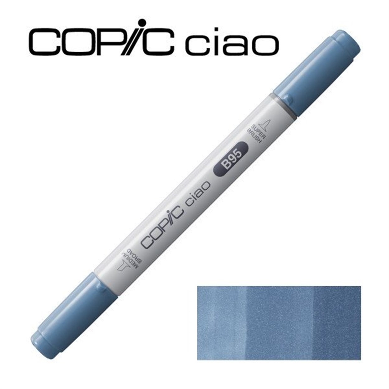 COPIC ciao B 95 LİGHT GRAYİSH COBALT