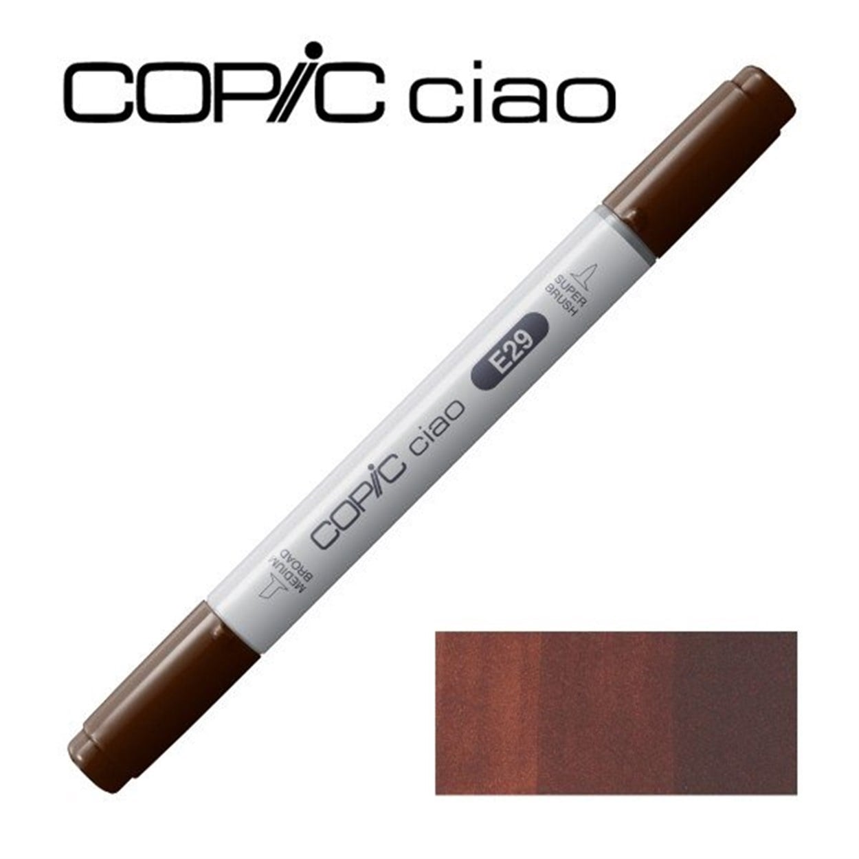 COPIC ciao E 29 BURNT UMBER