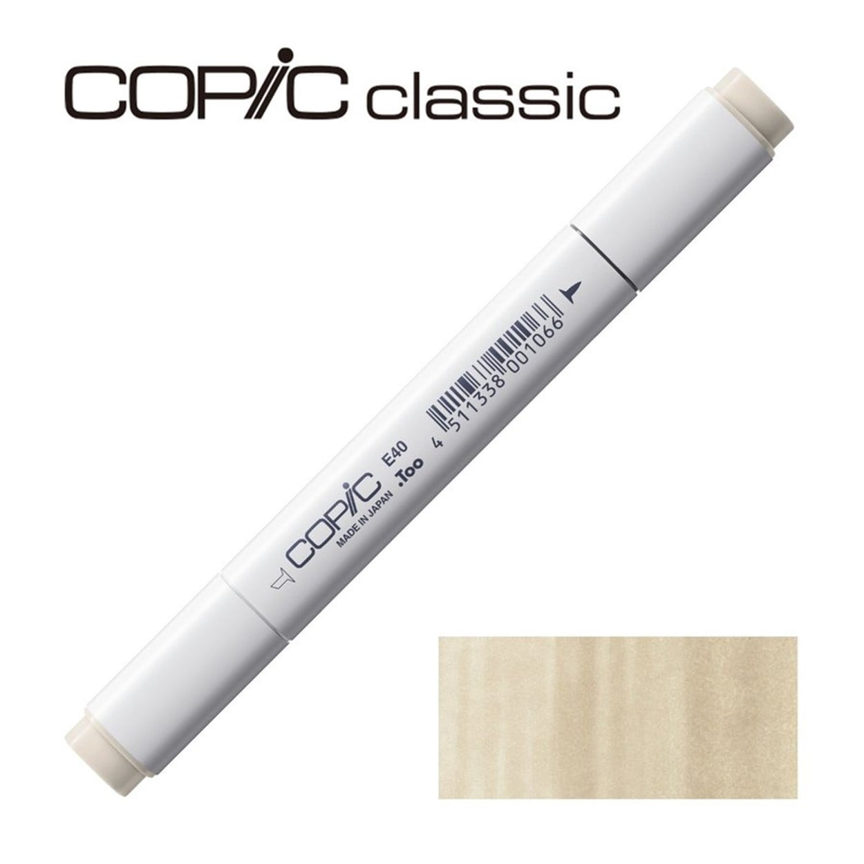 COPIC Marker  E 40 Brick White