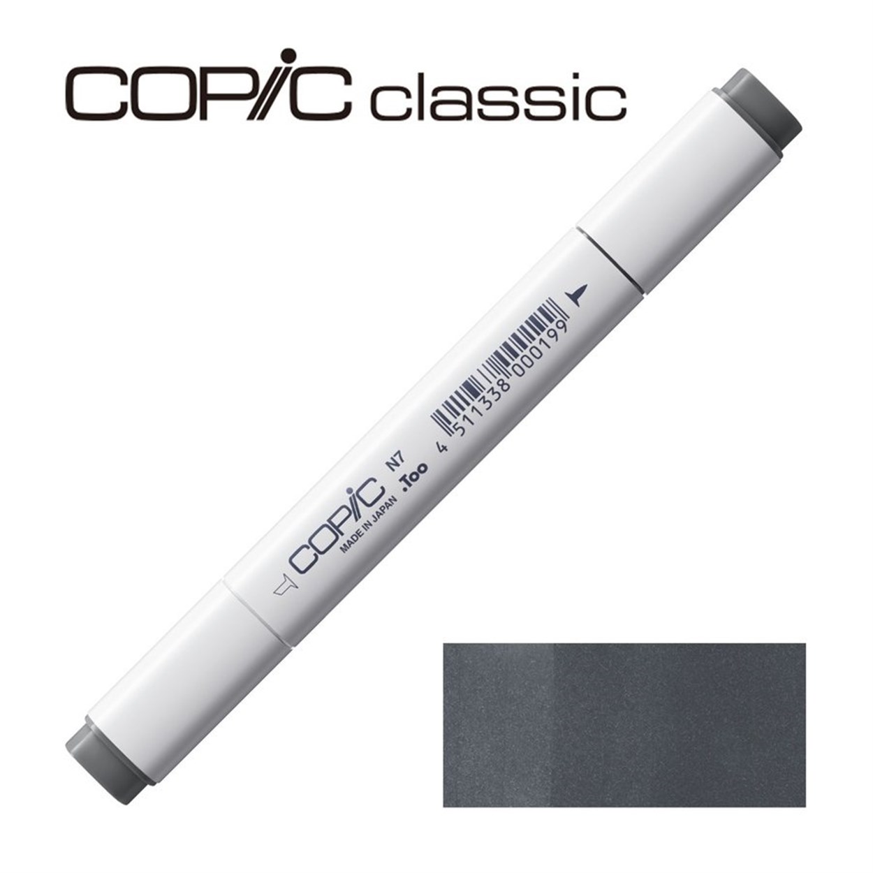 COPIC Marker  N 7 Neutral Gray