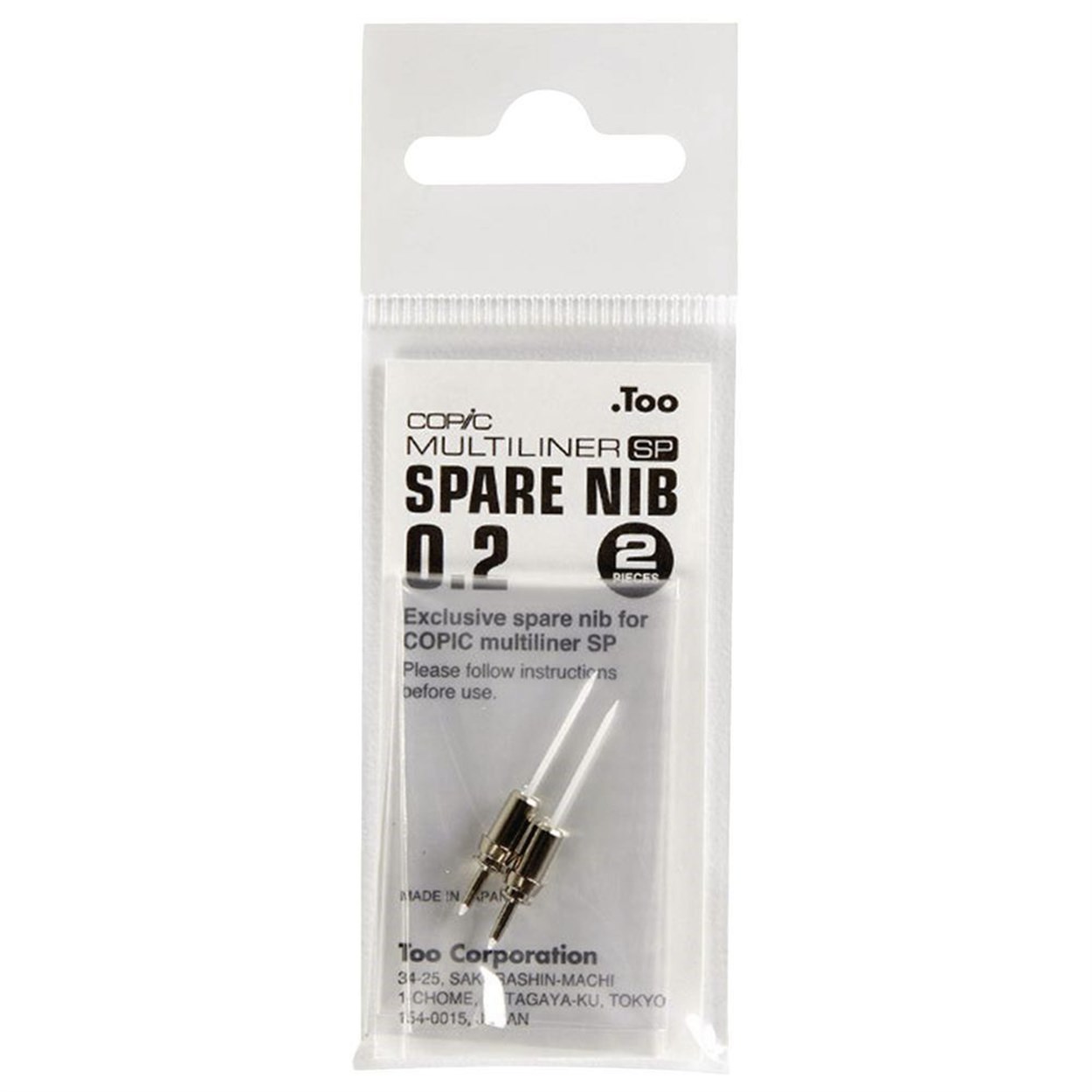 COPİC MULTİLİNER SP YEDEK UÇ 0,2 MM