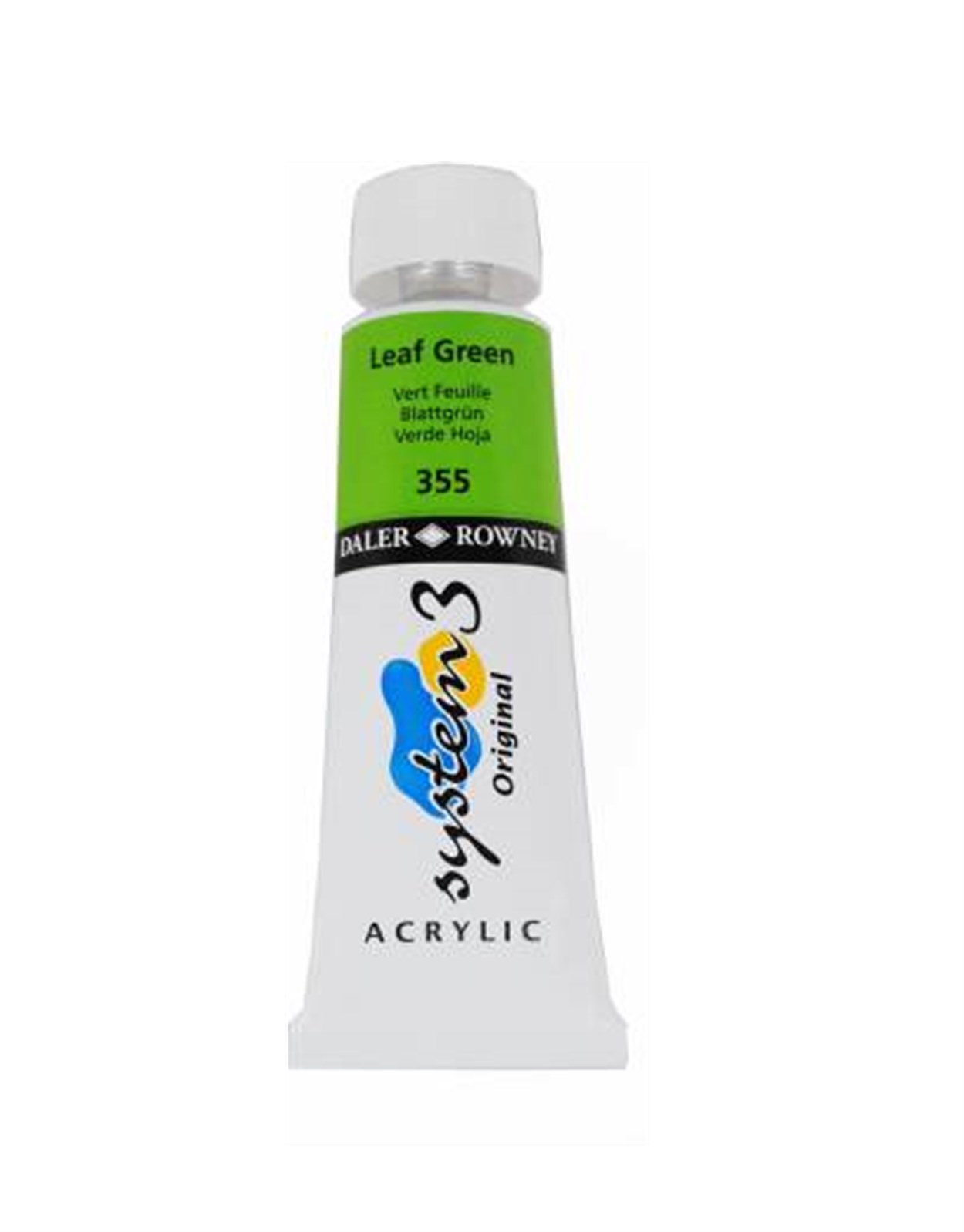 DALER ROWNEY SYSTEM 3 ORIGINAL AKRİLİK BOYA 75 ML LEAF GREEN