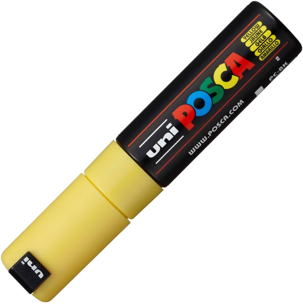 Uni POSCA 8.0 Su Bazlı Poster Markörü Sarı