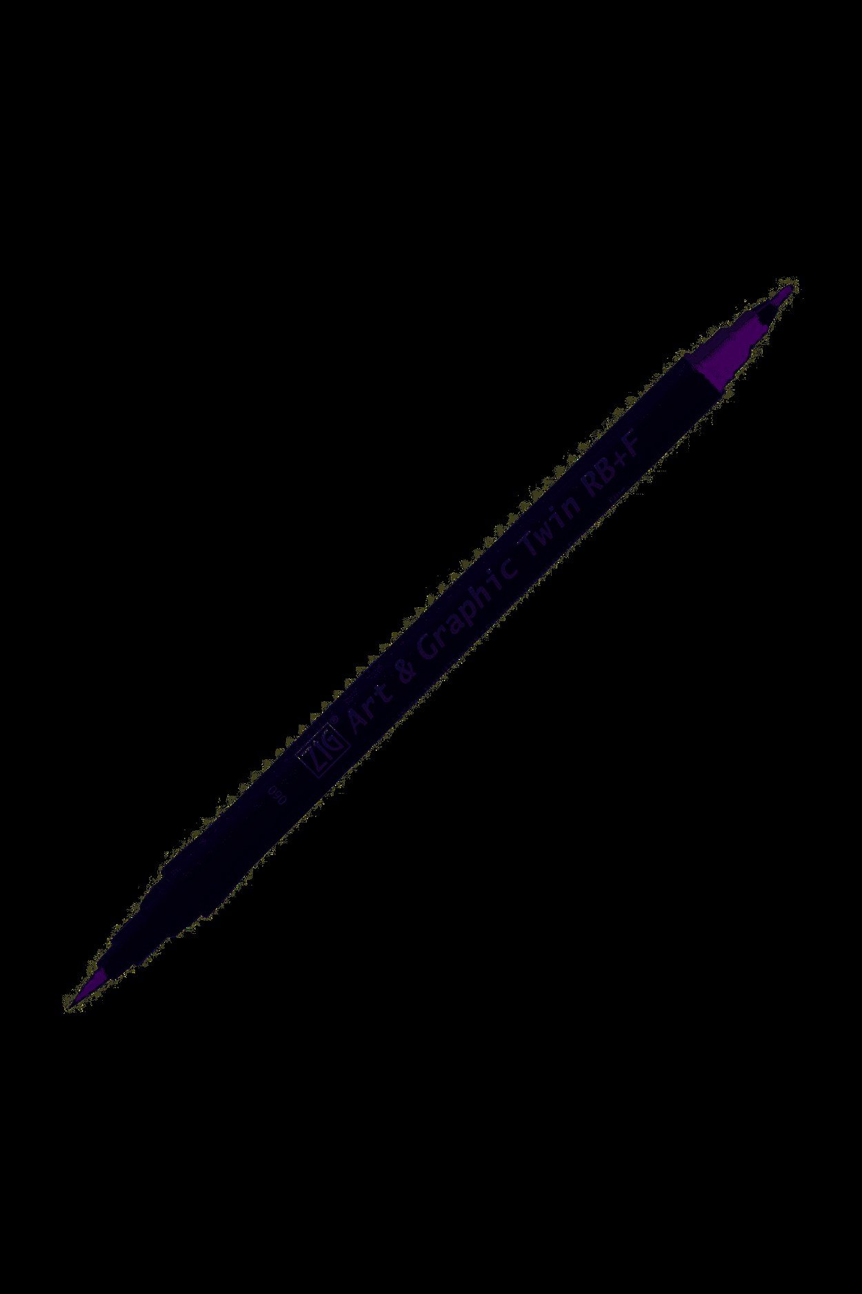 ZIG ART&GRAPHIC TWIN RB+F ÇİFT UÇLU ÇİZİM KALEMİ TUT-95 60 LIGHT VIOLET