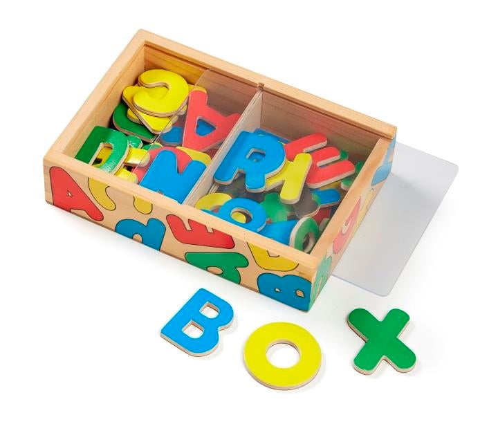 Ahşap Mıknatıslı Harfler | Melissa Doug 3+ Yaş