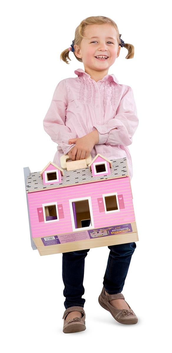 Ahşap Taşınabilir Küçük Mobilyalı Ev | Melissa Doug 3+ Yaş