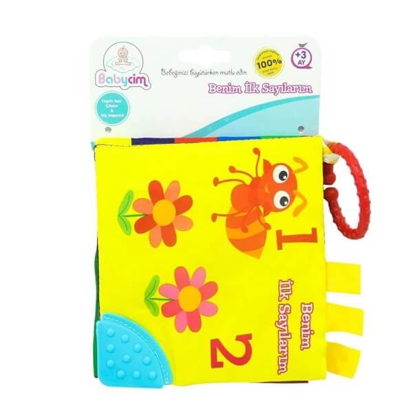 Babycim İlk Kitabım Sayılar | Hışırtılı Kitap 3+ Ay 