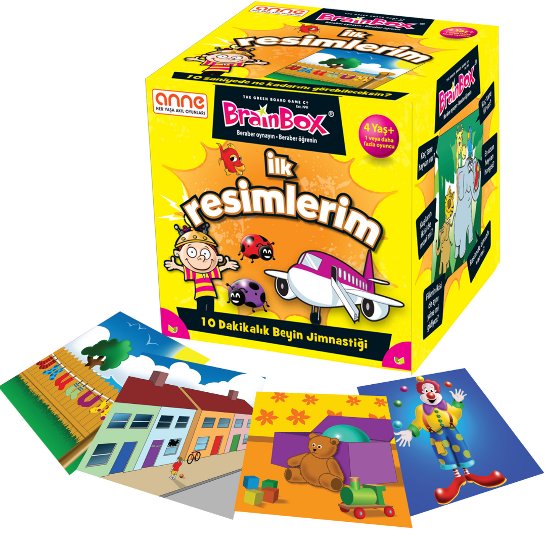 BrainBox İlk Resimlerim | Görsel Dikkat ve Hafıza Oyunu - Türkçe