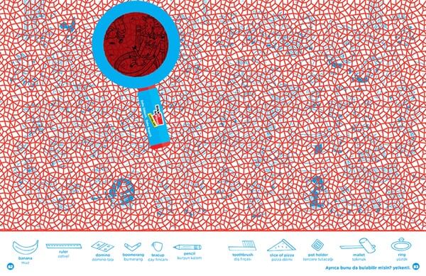 Dedektifler İçin Hidden Pictures Puzzle