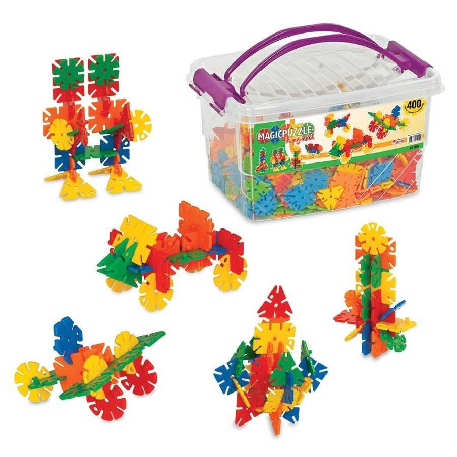 Eğitici Lego Sihirli Magic Puzzle Box 400 Parça | Dede Marka 3+ Yaş