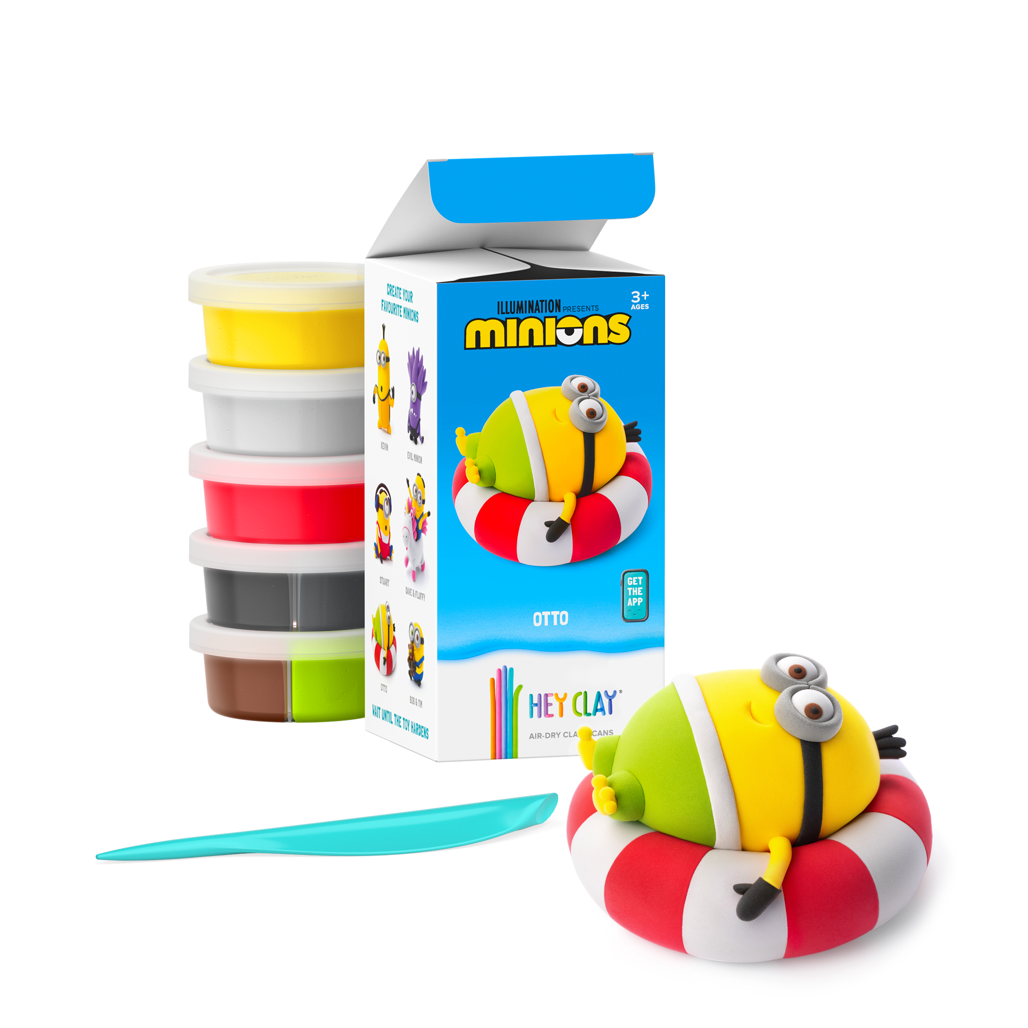 Hava ile Kuruyan Kil (5'li kutu) - Minyonlar - Otto Hey Clay | 3+ Yaş