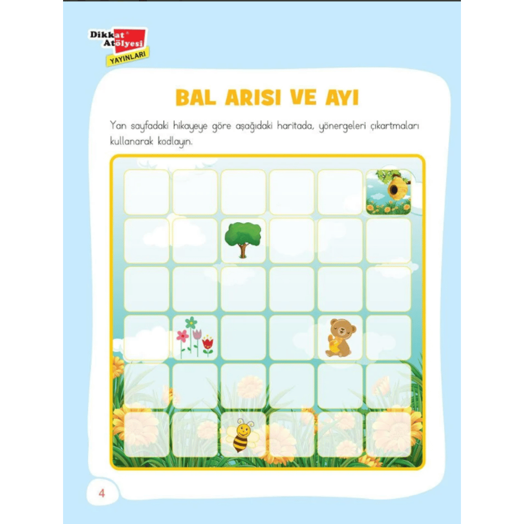 Hikayeli Kodlama 200 Sticker | 4+ Yaş