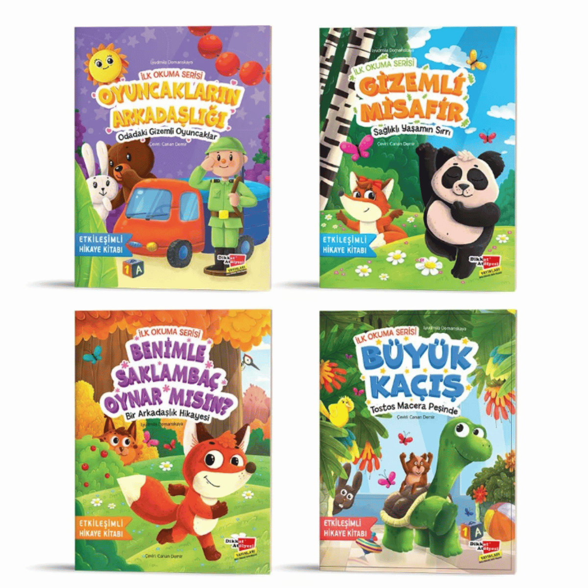 İlk Okuma Serisi Etkileşimli Hikaye Kitabı 4'lü Set