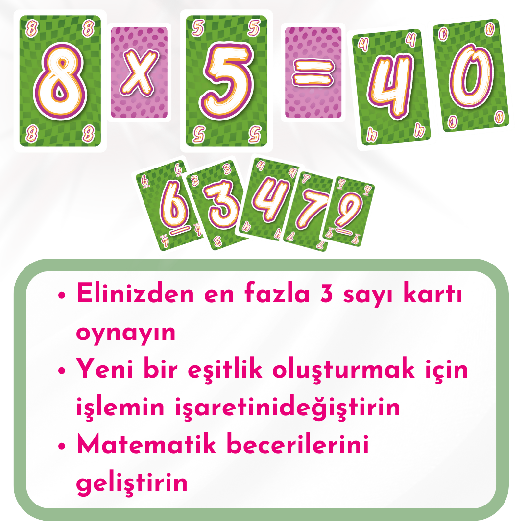 Kelimelerce - Matematik Kutu Oyunları Paketi | 7+ Yaş