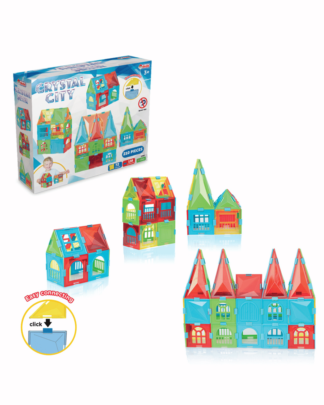 Kristal Şehir 210 Parça 