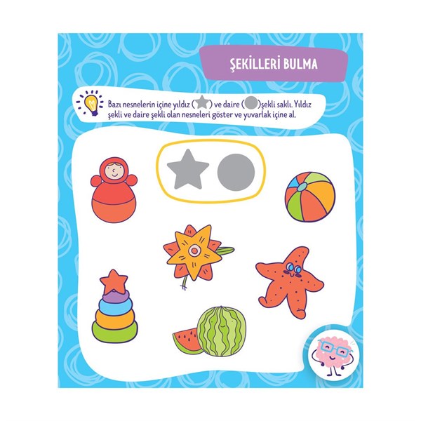 Mantıksal Düşünme Becerileri ve Dikkat Etkinlik Kitabı 2-4 Yaş