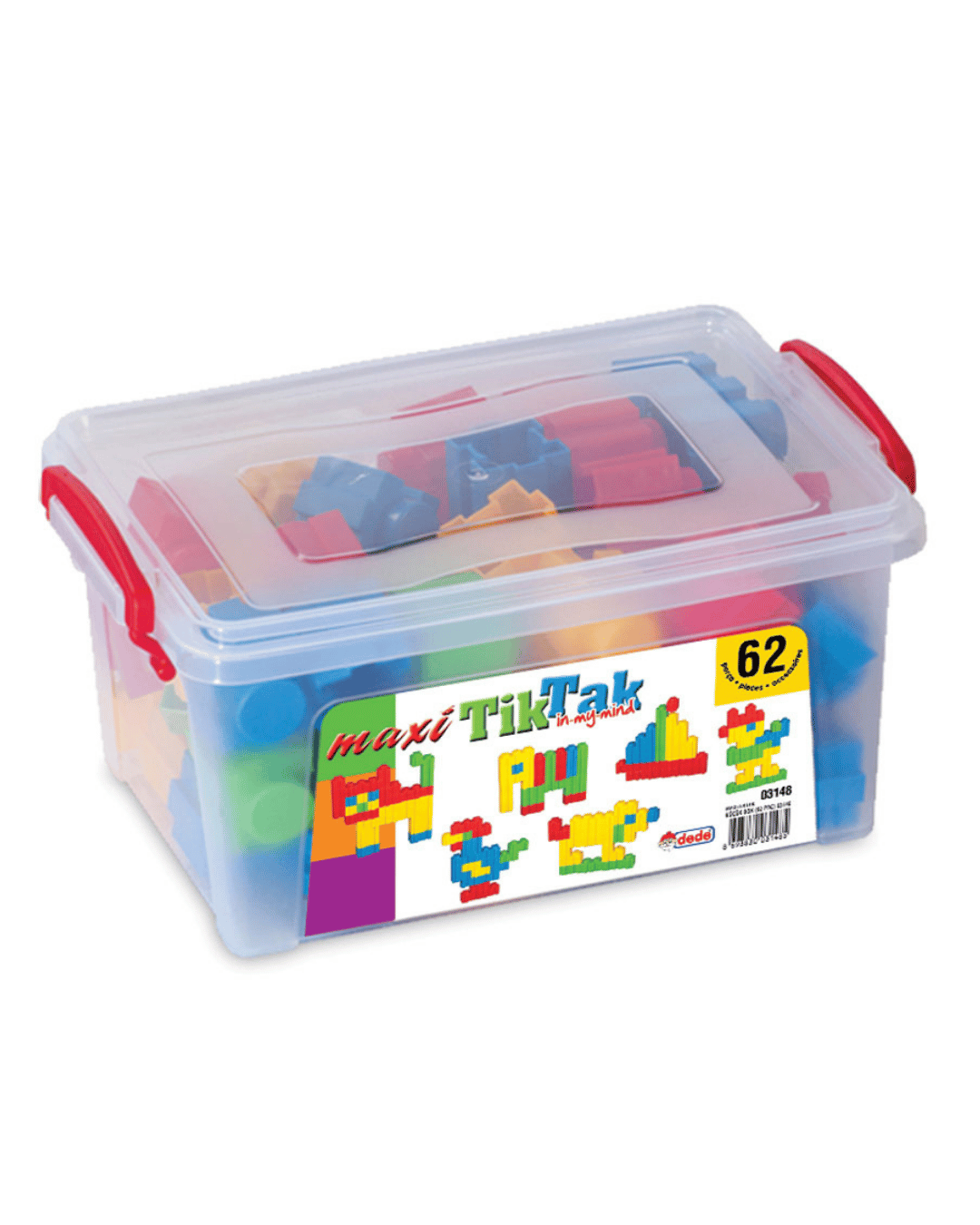Maxi Tiktak Küçük Box 62 Parça 3+ Yaş | Dede Marka