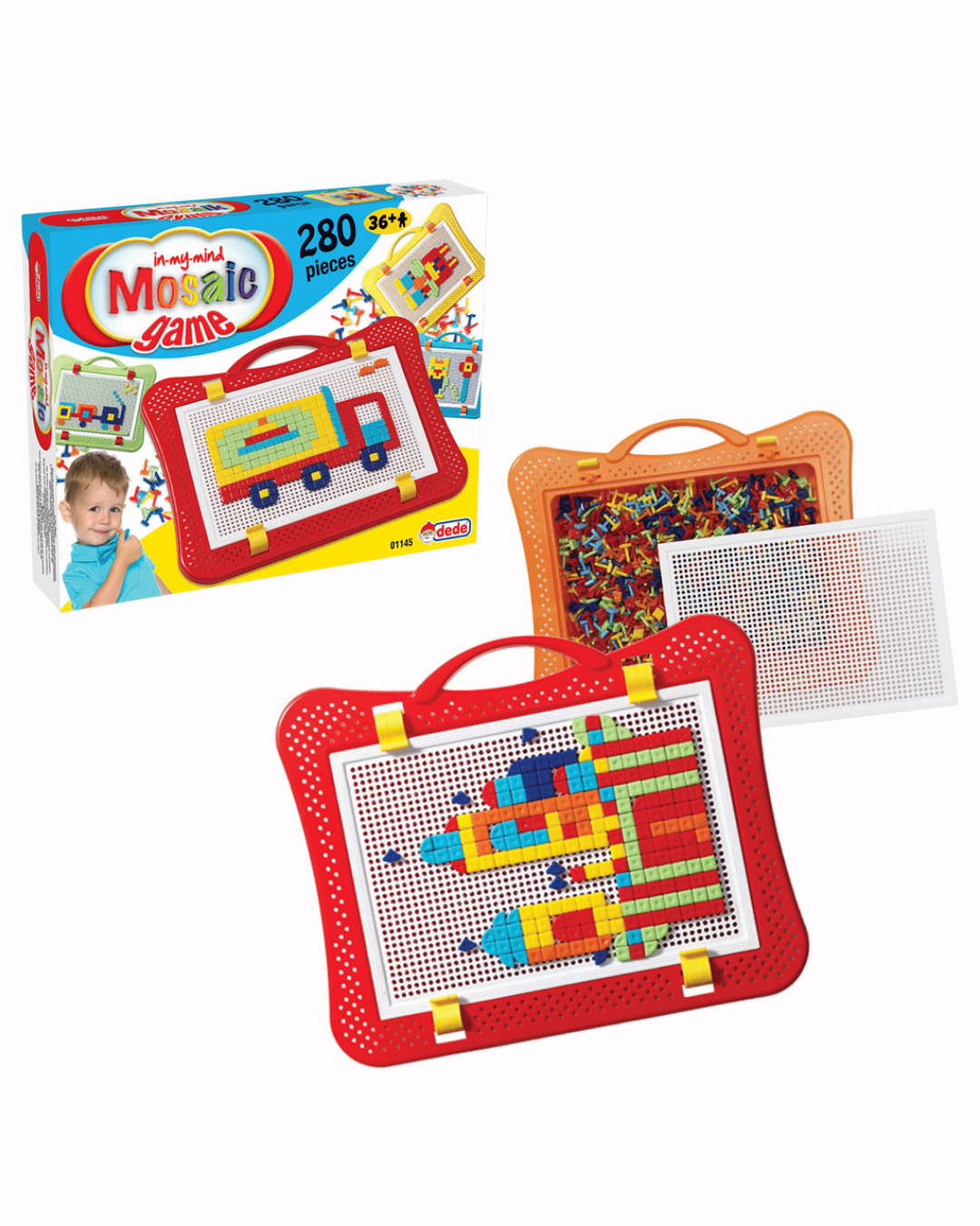 Mozaik Oyunu 280 Parça 3+ Yaş | Dede Marka