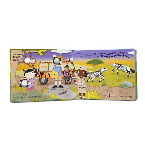 Poke-A-Dot - İnteraktif Kitap - The Wheels on the Bus | Melissa Doug 3+ Yaş 