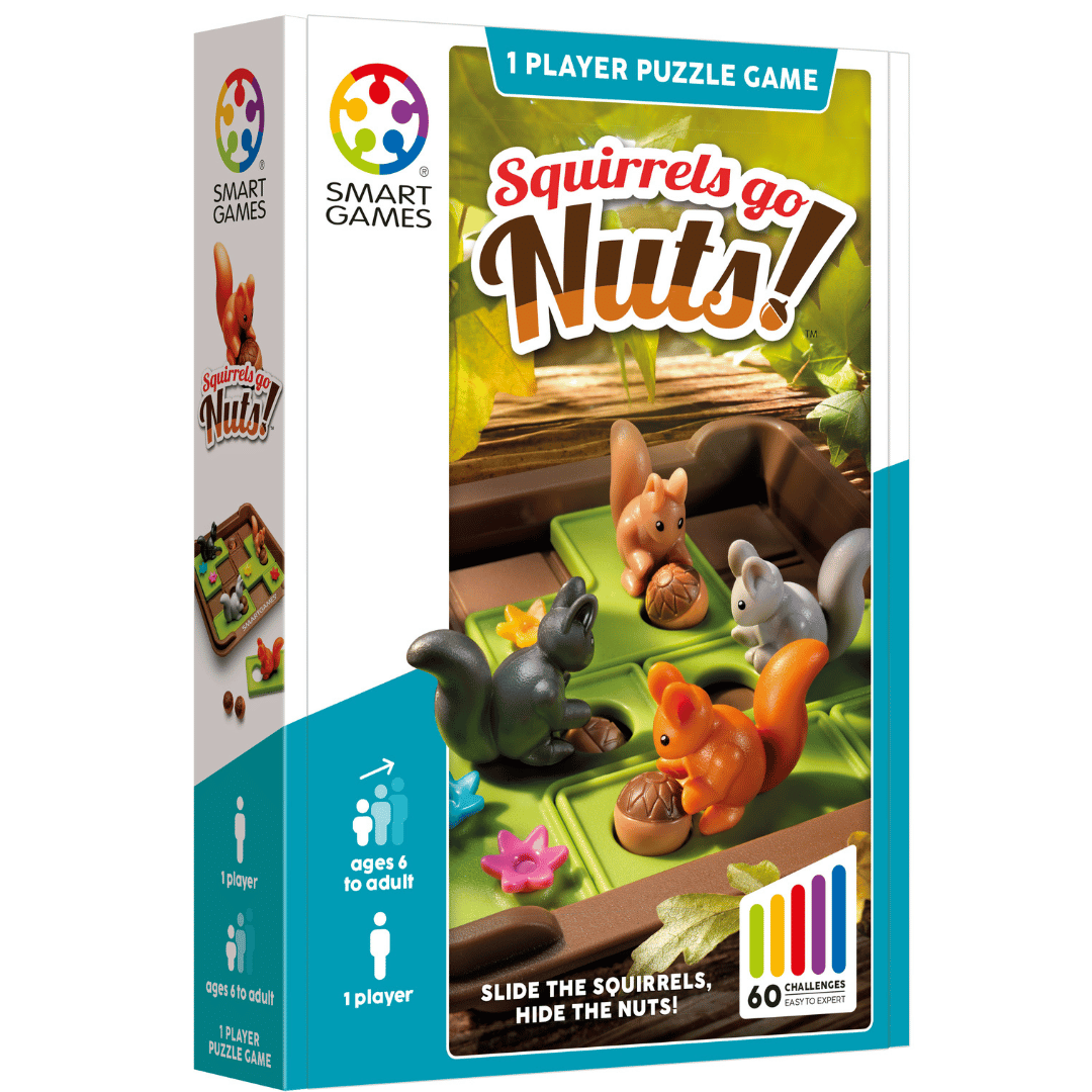 Squirrels Go Nuts | SmartGames 7+ Yaş