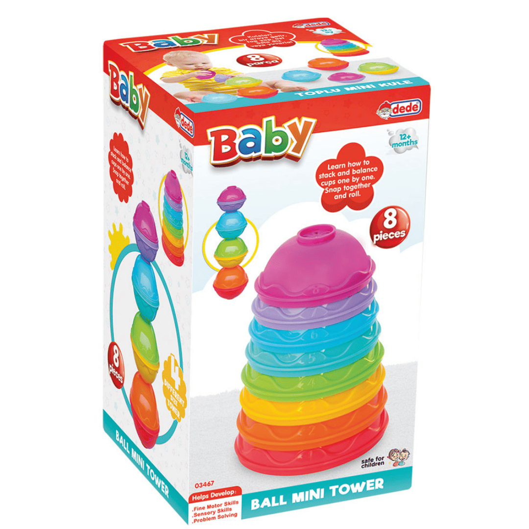 Toplu Mini Kule 1+ Yaş | Dede Marka