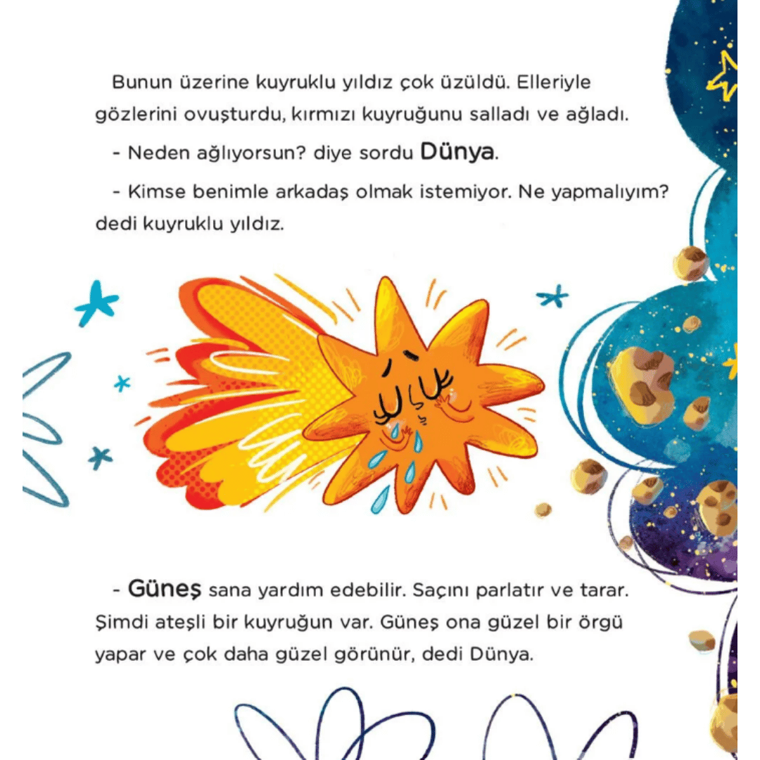 Uzay Hikayeleri 4'lü Set İlk Okuma Serisi | 3+ Yaş