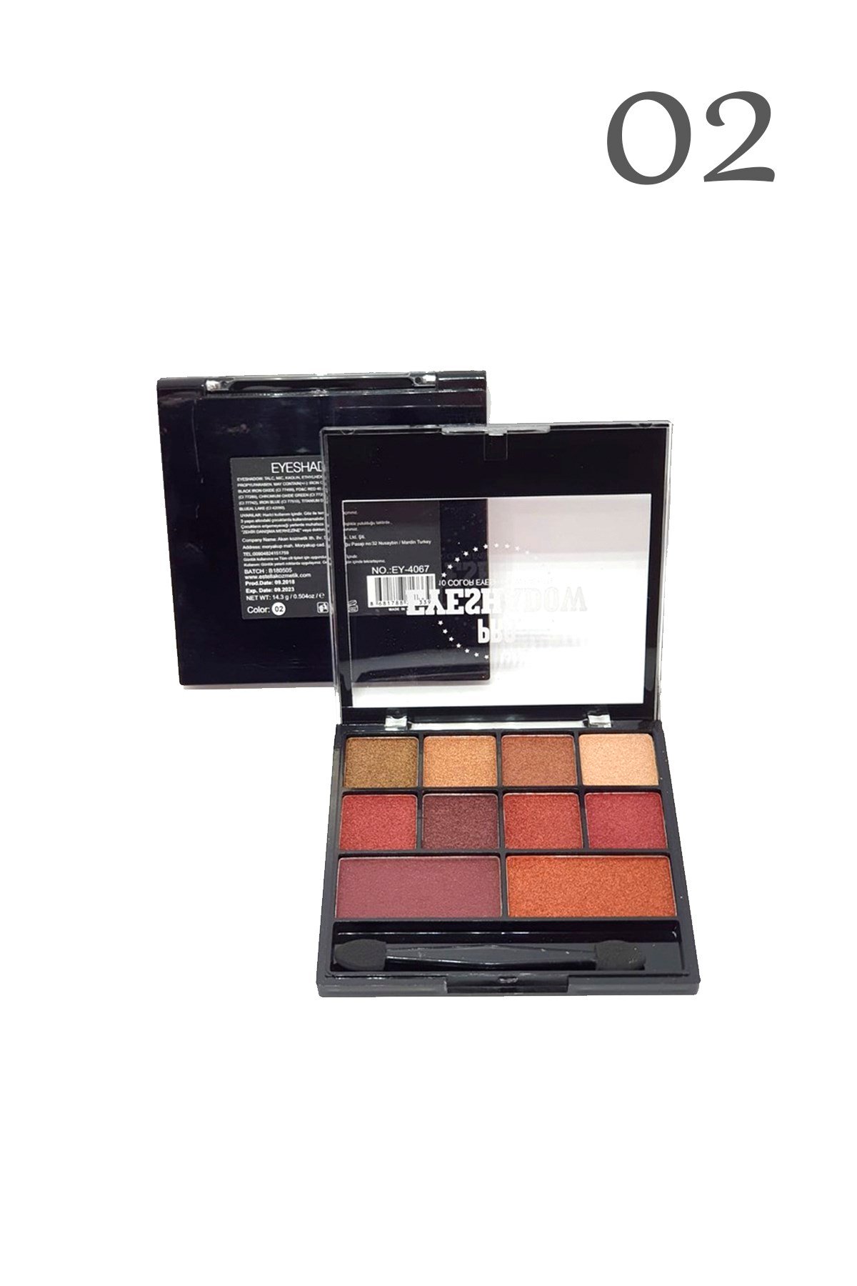 ESTELLA PRO EYESHADOW 10 LU PALET 02