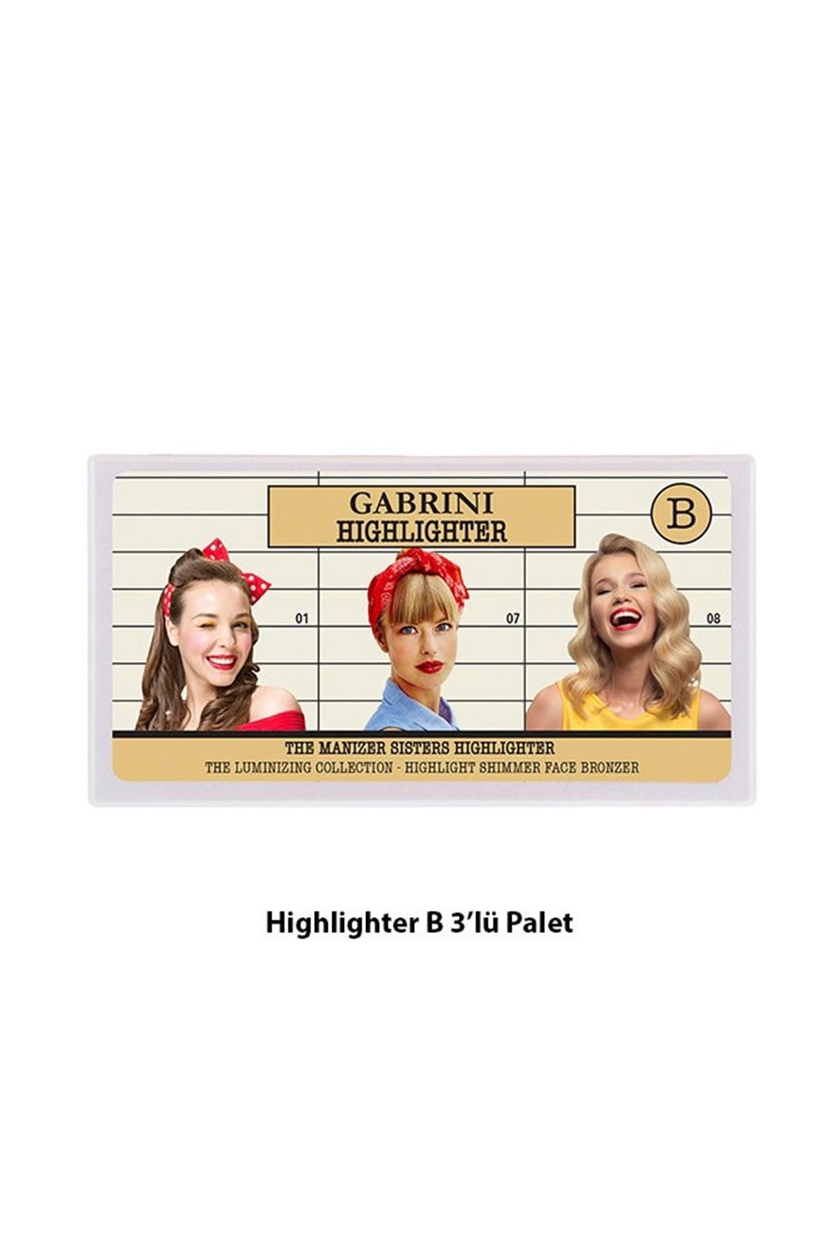 GABRINI HIGHLIGHTER 3 LÜ B